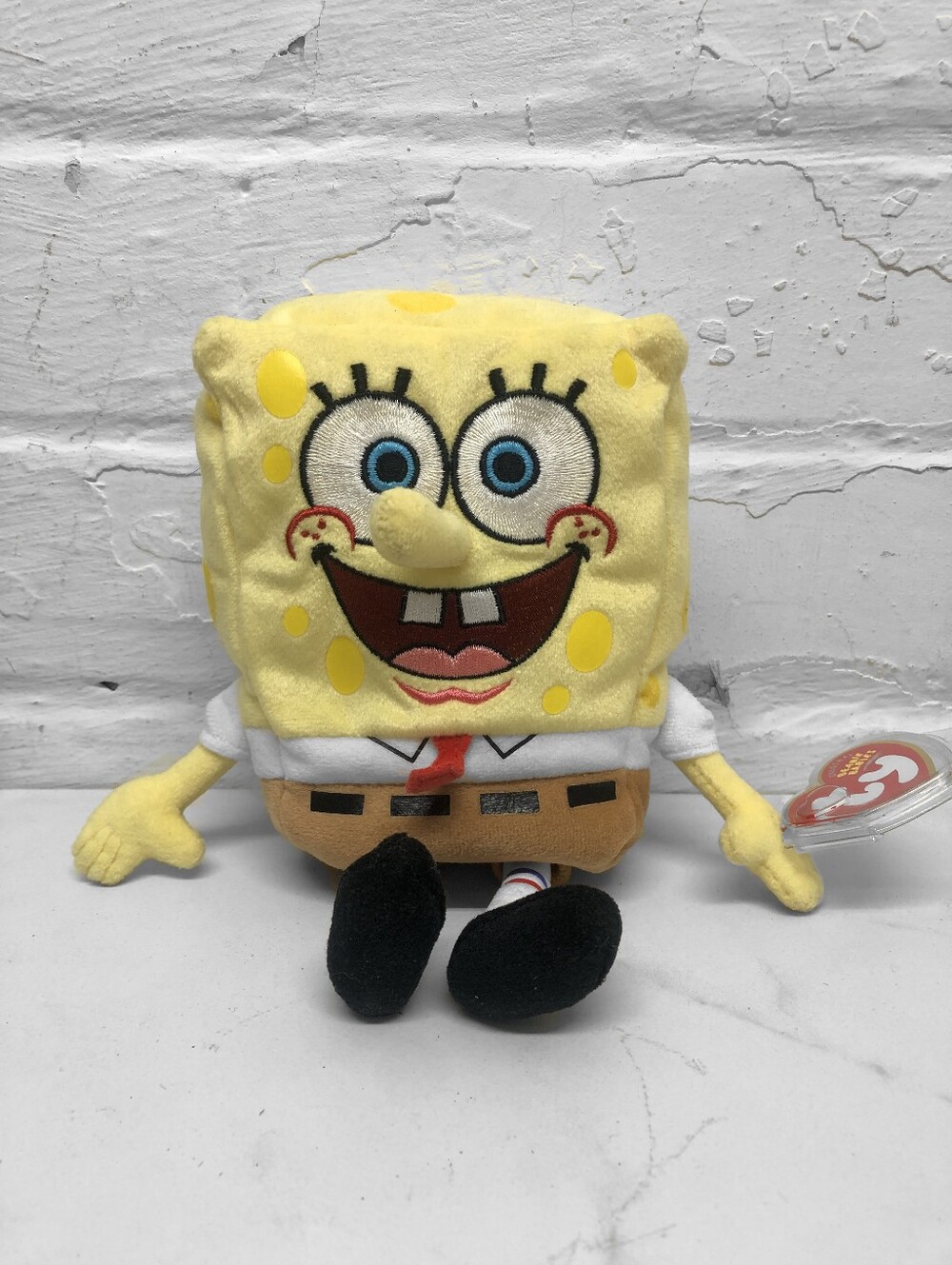 TY Beanie Babies - SpongeBob SquarePants 8" Plush 2004 - Nickelodeon with Tags